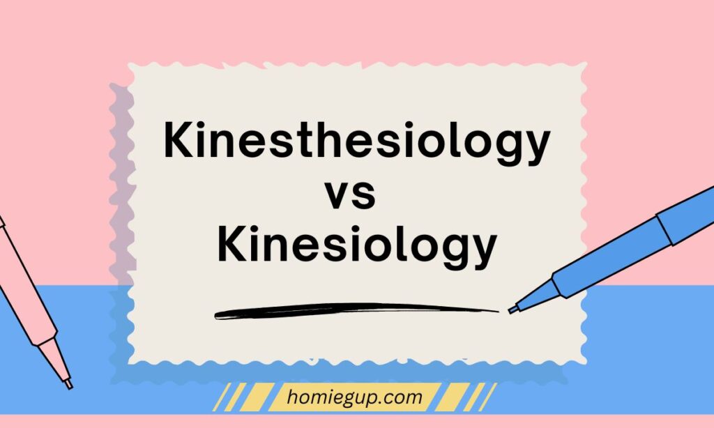 Kinesthesiology vs Kinesiology Feature Image