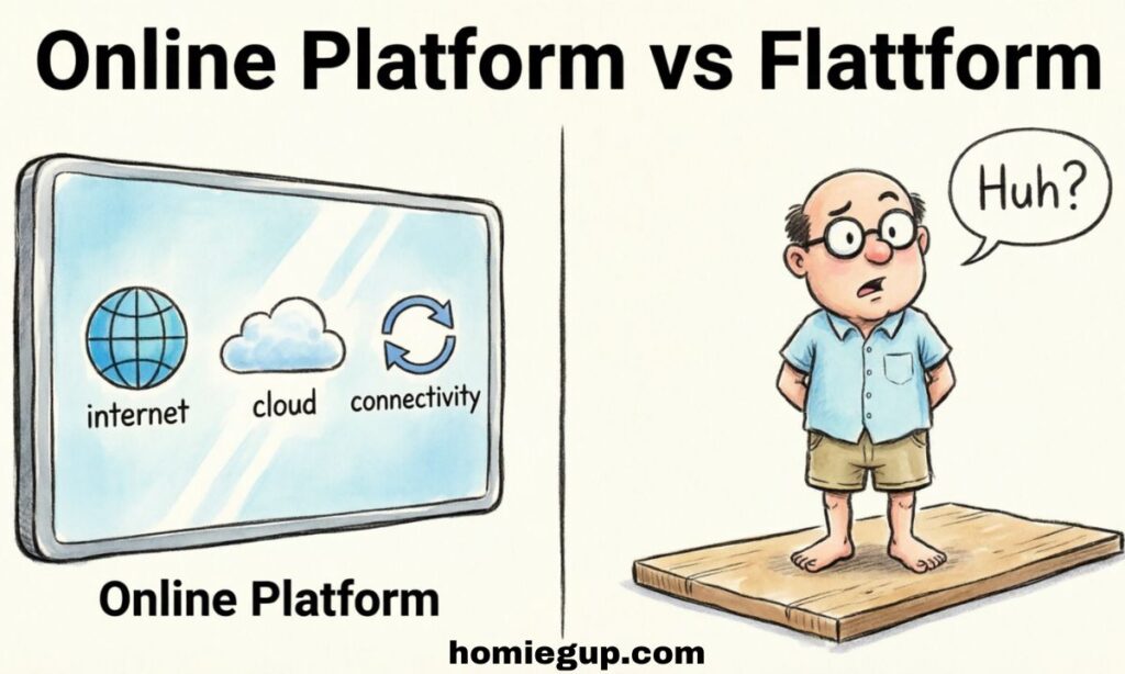 Online Platform or Flatform