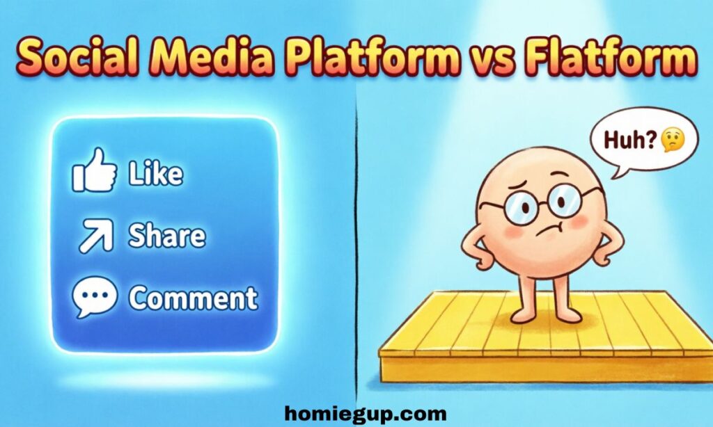 Social Media Platform or Flatform