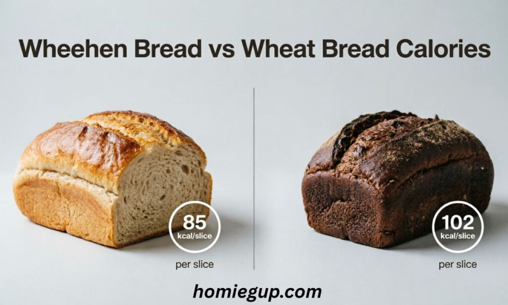 Wheaten Bread vs Wheat Bread Calories