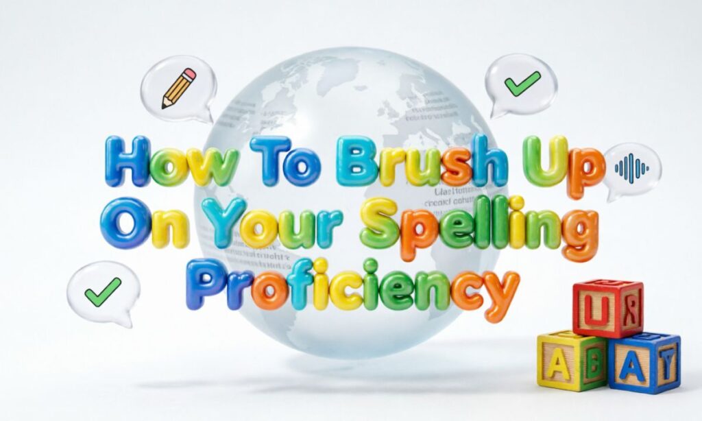 How To Brush Up On Your Spelling Proficiency