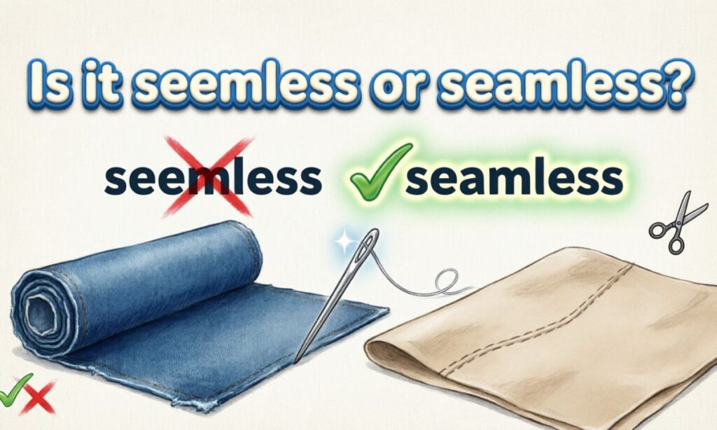 Is it seemless or seamless