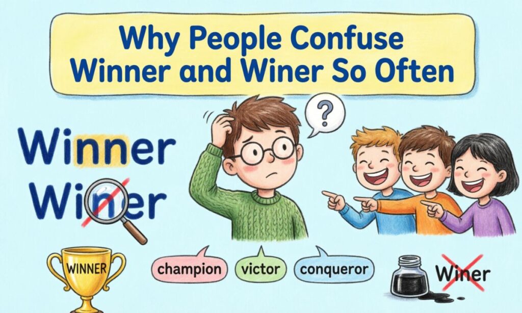 Why People Confuse Winner and Winer So Often