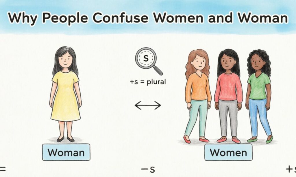 Why People Confuse Women and Woman