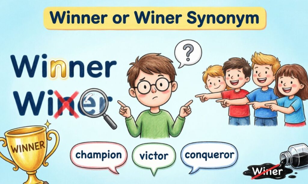 Winner or winer synonym