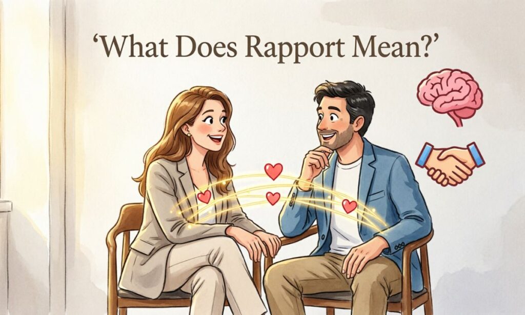 What Does Rapport Mean
