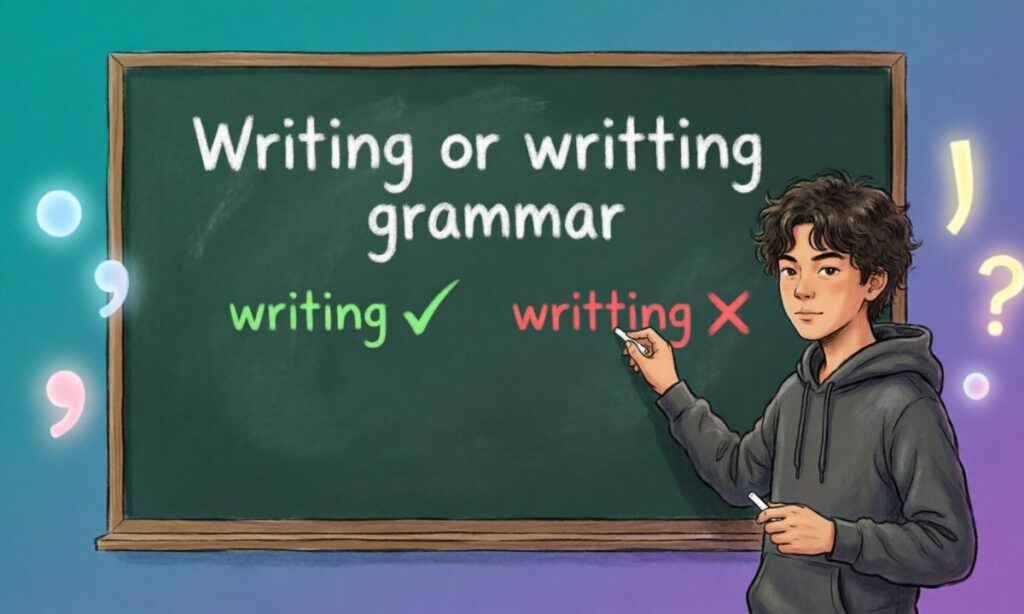 Writing or writting grammar